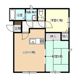 サイドパーク【2階】の間取り