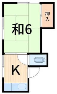 梅村荘【1階】の間取り