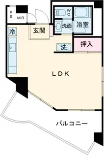 チサンマンション【5階】の間取り