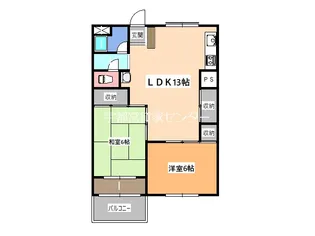 紫房苑【3階】の間取り