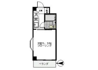 島田ハイツ【2階】の間取り