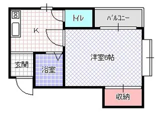 フローラルヴィラ【3階】の間取り