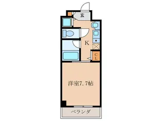 mii-kiyo塚口【1階】の間取り