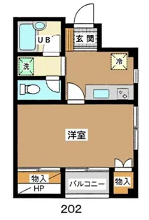 ラスカルハウス【2階】の間取り