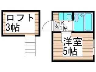 プラザドゥブラーハム【1階】の間取り