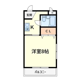 ヨスミ・イーストハイツ【3階】の間取り