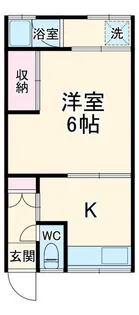 ベルモント保土ヶ谷【1階】の間取り