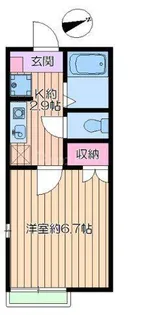 HOKUSAI345【2階】の間取り