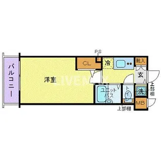 トーシンフェニックス芝浦ベイフォート【11階】の間取り