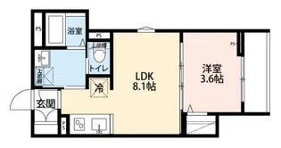 Fiore 川越新宿町【3階】の間取り