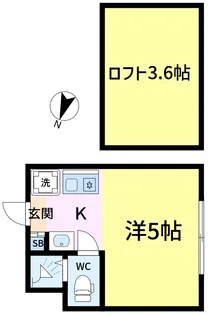 Comfort 天照【2階】の間取り