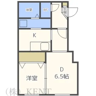 ブランノワールインセンス【3階】の間取り