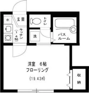 シャトル【2階】の間取り