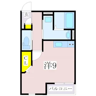 鹿児島県鹿児島市小松原2【マンション】の間取り