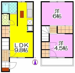 コーポモリヤの間取り