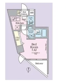 ARKMARK池袋本町【2階】の間取り
