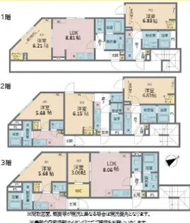 カインドネス西葛西【2階】の間取り