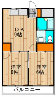 アズヴェール日吉【4階】の間取り