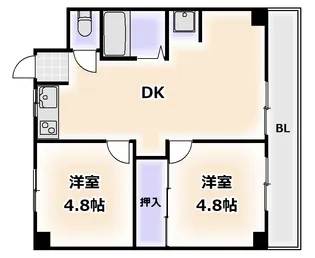 リアライズ玉出【10階】の間取り