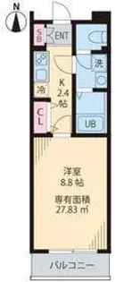 東京都豊島区千川1【マンション】の間取り