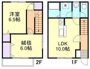 岡山県倉敷市西阿知町西原【一戸建】の間取り