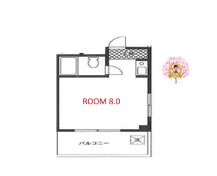 神奈川県横浜市西区南浅間町【マンション】の間取り