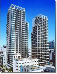 パークタワー芝浦ベイワード アーバンウイング【4階】の外観