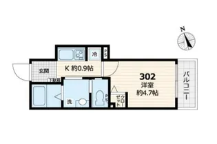 東京都荒川区東尾久5【アパート】の間取り