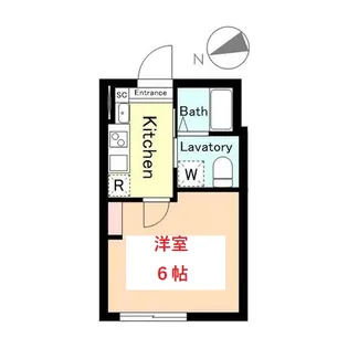 東京都大田区仲六郷4【アパート】の間取り