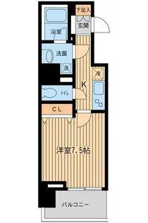東京都墨田区吾妻橋3【マンション】の間取り