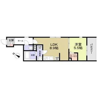 東京都杉並区阿佐谷南1【アパート】の間取り