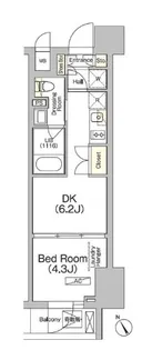 東京都江東区古石場1【マンション】の間取り