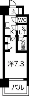 スプランディッド神戸北野【11階】の間取り
