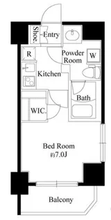 トレステラレジデンス押上【2階】の間取り