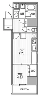東京都町田市原町田2【マンション】の間取り