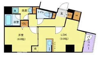 東京都台東区北上野1【マンション】の間取り