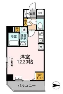 Tレジデンス【6階】の間取り