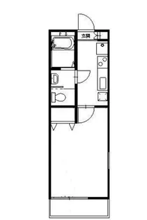 東京都目黒区目黒本町4【アパート】の間取り