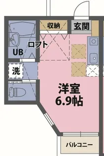 神奈川県横浜市金沢区富岡西2【アパート】の間取り