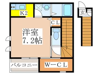 Buona Fortuna【2階】の間取り