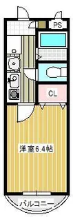 エスティージュン【4階】の間取り