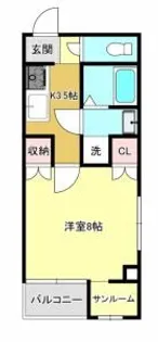 Brillante【3階】の間取り