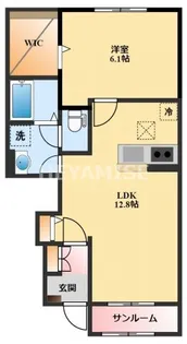 Saint Stein【1階】の間取り