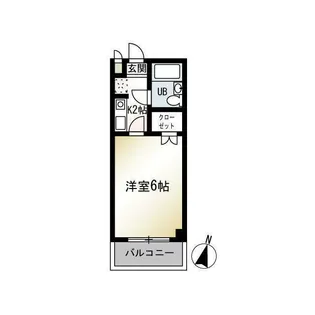 タチバナビル【2階】の間取り