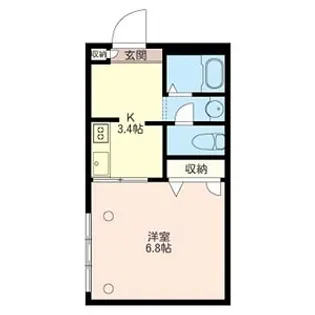 TSUKASA COURT【1階】の間取り