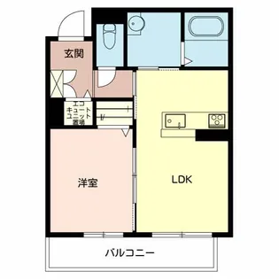ヒルズ エルドラード【2階】の間取り