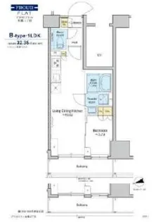 プラウドフラット本郷三丁目【3階】の間取り