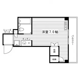 エステートタケタニ【2階】の間取り