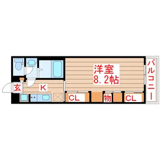 リブリ・はやちね1号館【2階】の間取り