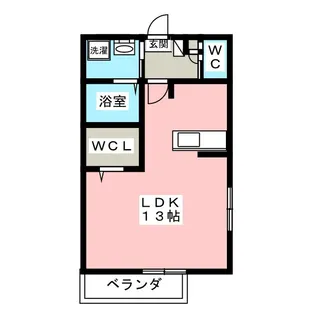 Merrily【2階】の間取り